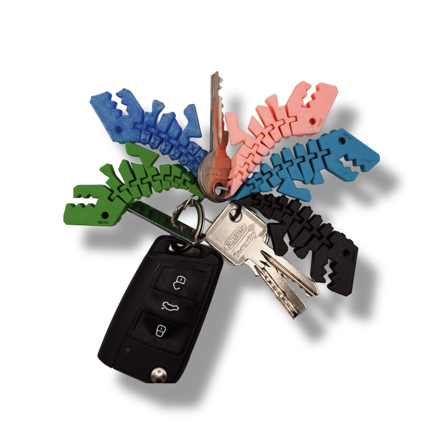 Flexi-Rexi/ Dino-Schlüsselanhänger